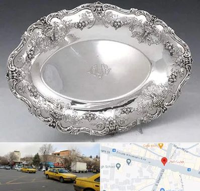 فروش ظروف نقره در شهناز تبریز