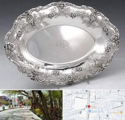 فروش ظروف نقره در خیابان توحید اصفهان 