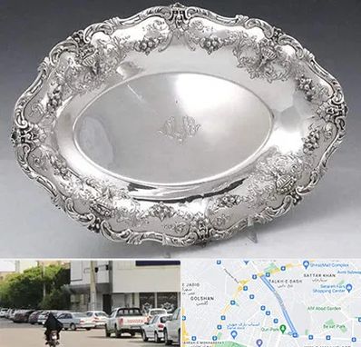 فروش ظروف نقره در قدوسی شرقی شیراز 