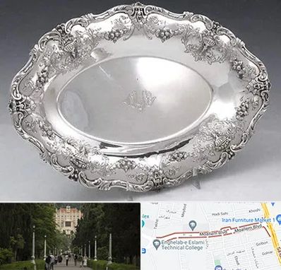 فروش ظروف نقره در بلوار معلم رشت 