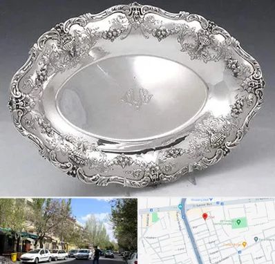 فروش ظروف نقره در کوی فیروز تبریز