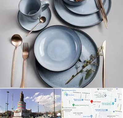 فروش ظروف سرامیکی در کارگر جنوبی 