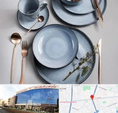 فروش ظروف سرامیکی در نصف راه تبریز