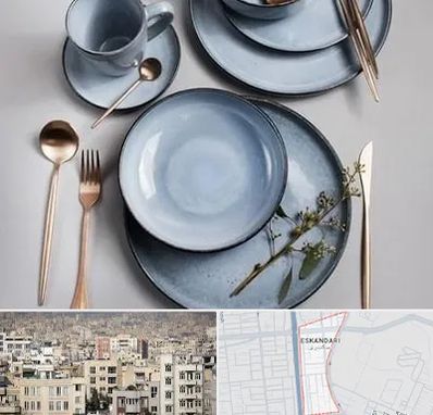 فروش ظروف سرامیکی در اسکندری