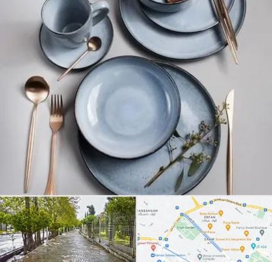 فروش ظروف سرامیکی در خیابان ارم شیراز 