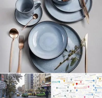 فروش ظروف سرامیکی در فاطمی 