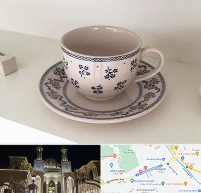 فروش ظروف لعابی در زرگری شیراز 