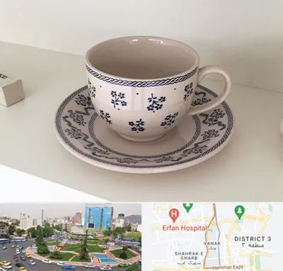 فروش ظروف لعابی در ونک 