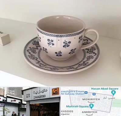 فروش ظروف لعابی در منیریه 