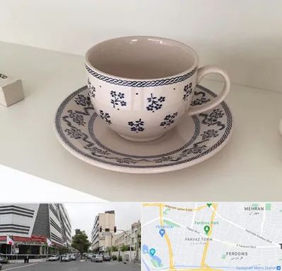 فروش ظروف لعابی در بلوار فردوس 