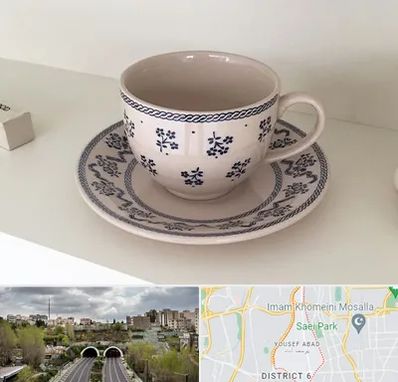 فروش ظروف لعابی در یوسف آباد 