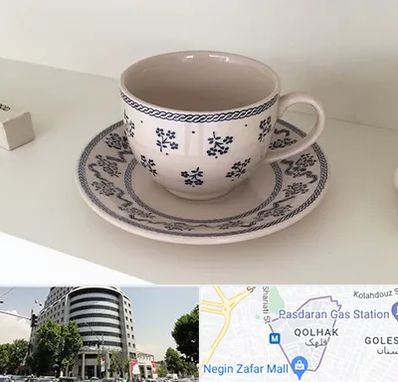 فروش ظروف لعابی در قلهک 