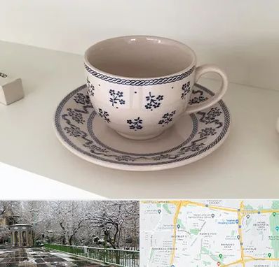 فروش ظروف لعابی در باغ فیض