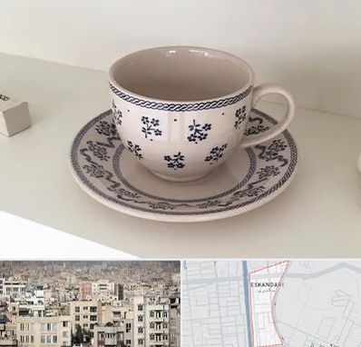 فروش ظروف لعابی در اسکندری