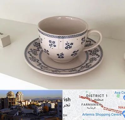 فروش ظروف لعابی در فرمانیه 