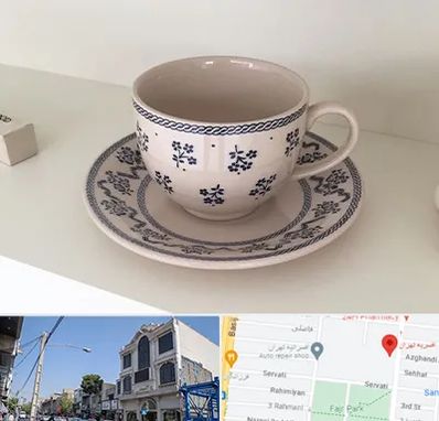 فروش ظروف لعابی در افسریه 