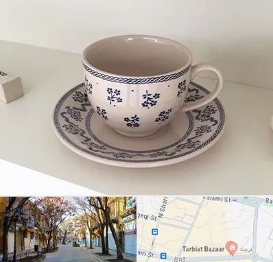 فروش ظروف لعابی در تربیت تبریز