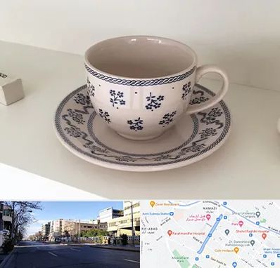 فروش ظروف لعابی در خیابان ملاصدرا شیراز 