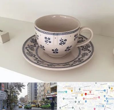 فروش ظروف لعابی در فاطمی 