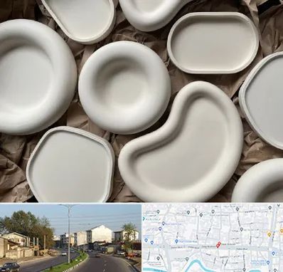 فروش ظروف سفالی در ضیابری رشت 
