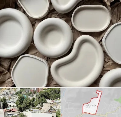 فروش ظروف سفالی در جماران