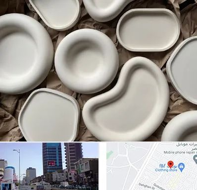 فروش ظروف سفالی در چهارراه طالقانی کرج 