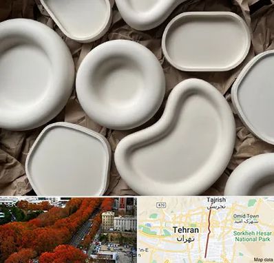 فروش ظروف سفالی در ولیعصر 