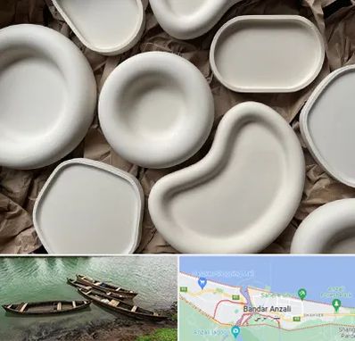 فروش ظروف سفالی در بندر انزلی