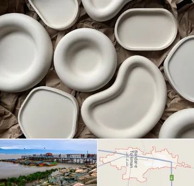 فروش ظروف سفالی در بندر ترکمن