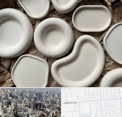 فروش ظروف سفالی در جیحون