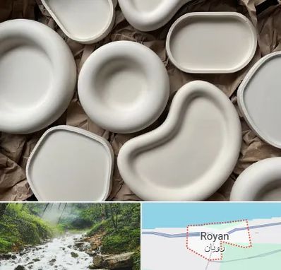 فروش ظروف سفالی در رویان