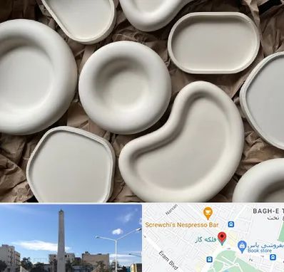 فروش ظروف سفالی در فلکه گاز شیراز 