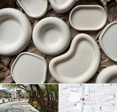 فروش ظروف سفالی در خیابان توحید اصفهان 