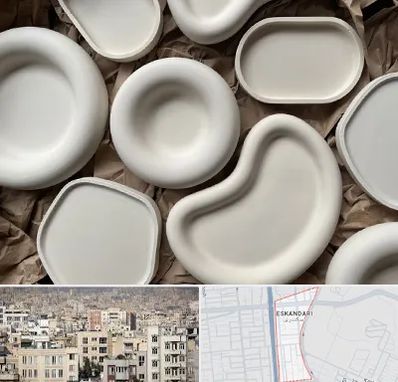 فروش ظروف سفالی در اسکندری