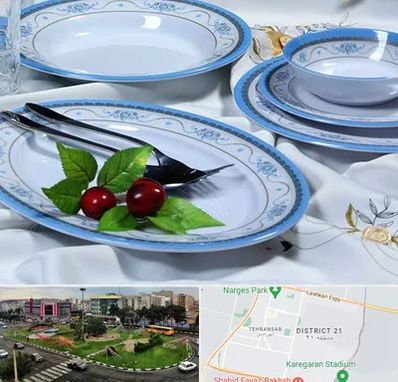 فروش ظروف ملامین در تهرانسر 