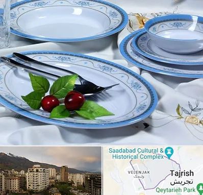 فروش ظروف ملامین در زعفرانیه 