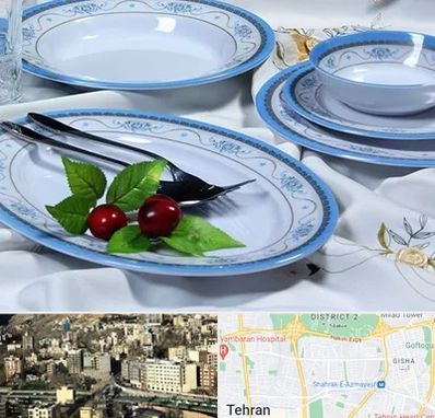 فروش ظروف ملامین در مرزداران