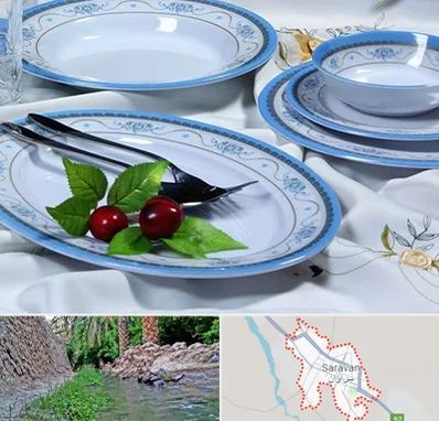 فروش ظروف ملامین در سراوان