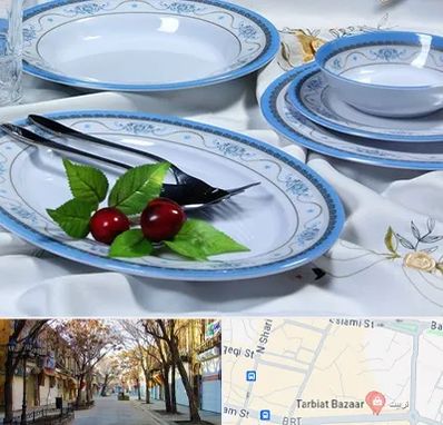 فروش ظروف ملامین در تربیت تبریز