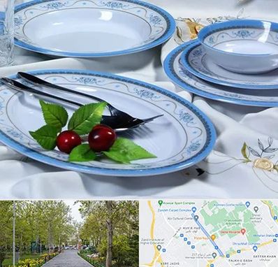 فروش ظروف ملامین در قدوسی غربی شیراز 