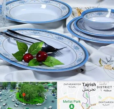 فروش ظروف ملامین در تجریش 