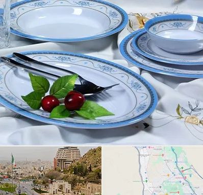 فروش ظروف ملامین در فرهنگ شهر شیراز 