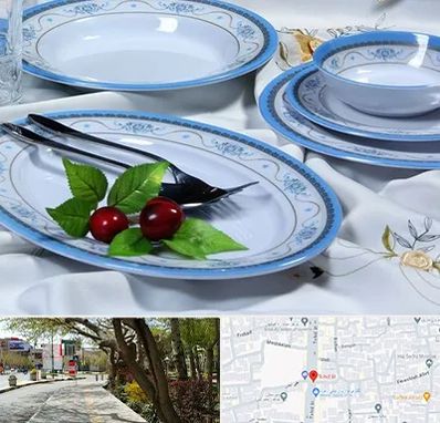 فروش ظروف ملامین در خیابان توحید اصفهان 