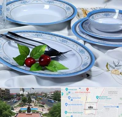 فروش ظروف ملامین در بهارستان 