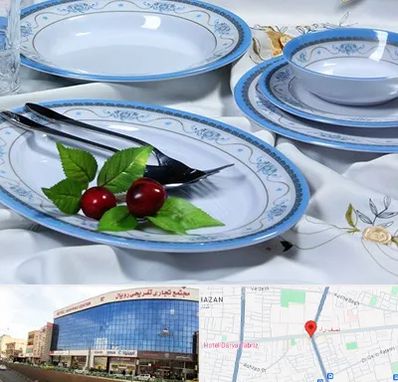 فروش ظروف ملامین در نصف راه تبریز