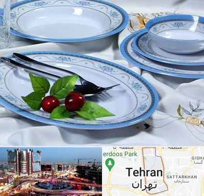 فروش ظروف ملامین در صادقیه 