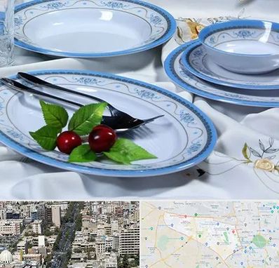 فروش ظروف ملامین در منطقه 18 تهران 