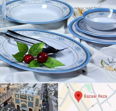 فروش ظروف ملامین در بازار رضا مشهد