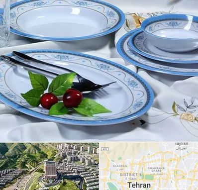 فروش ظروف ملامین در شمال تهران 