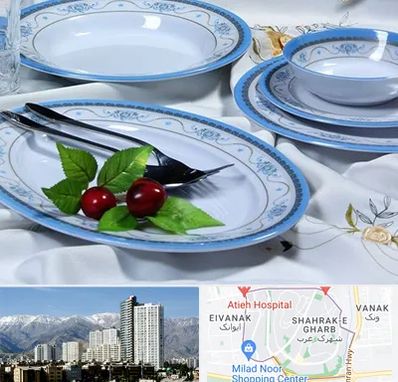 فروش ظروف ملامین در شهرک غرب 